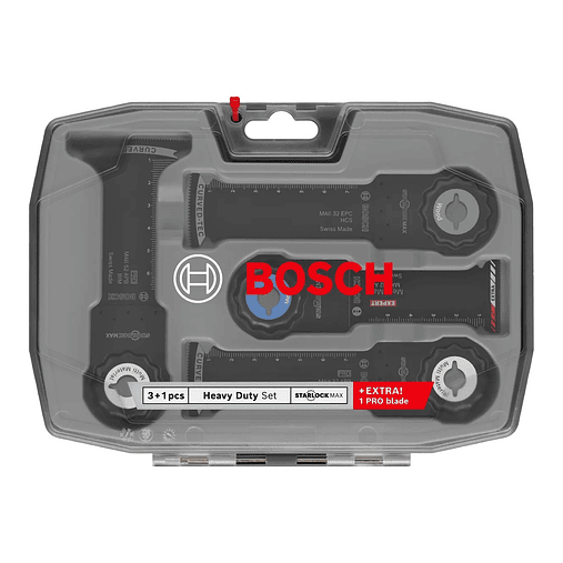 Conjunto Best of Heavy Duty (4 unids) BOSCH  2
