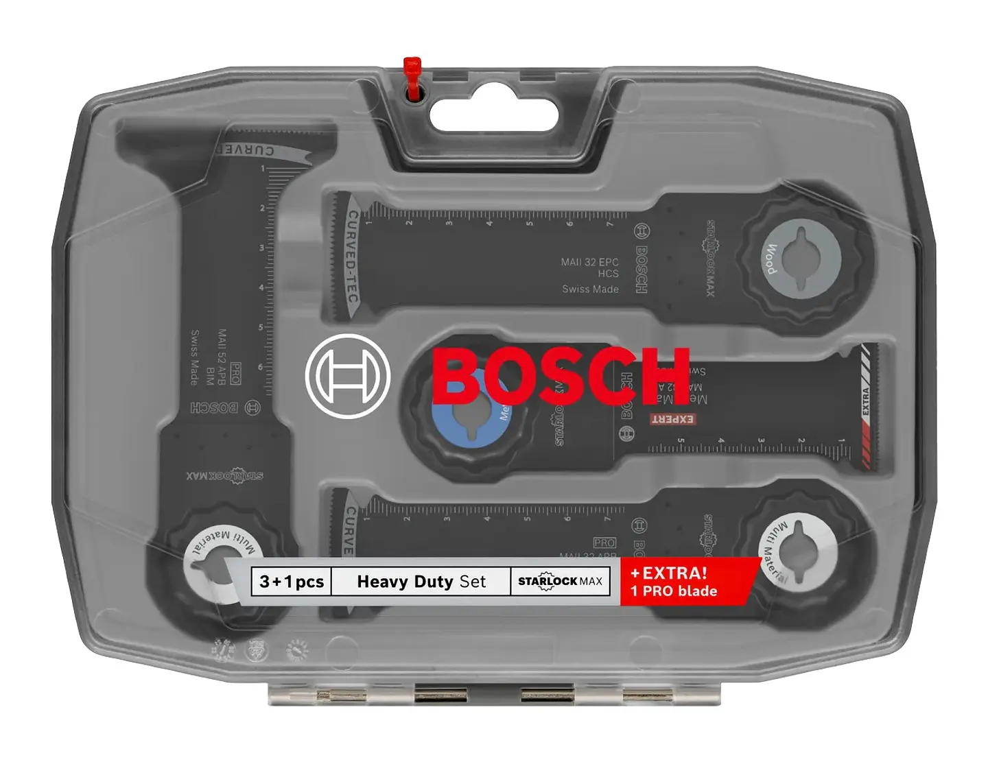 Conjunto Best of Heavy Duty (4 unids) BOSCH  2