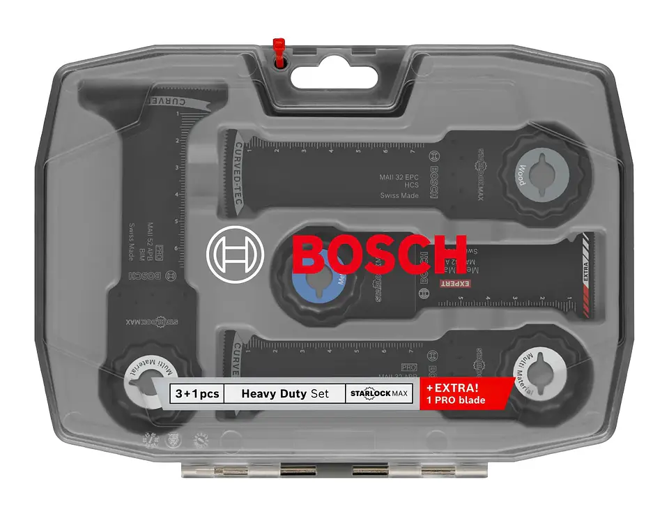 Conjunto Best of Heavy Duty (4 unids) BOSCH  2