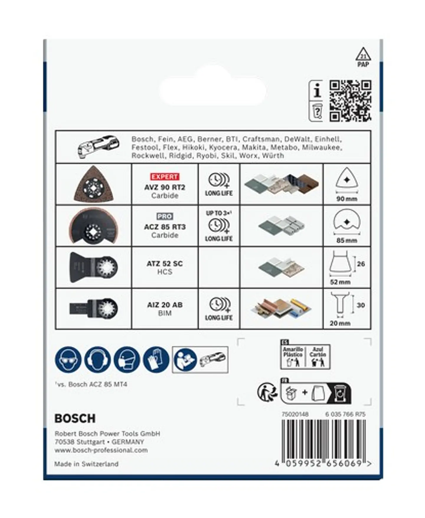 Conjunto para ladrilhos (4 unids) BOSCH  2