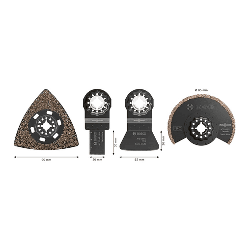 Conjunto para ladrilhos (4 unids) BOSCH  4