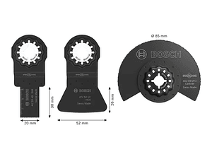Conjunto para ladrilhos (3 unids) BOSCH 
