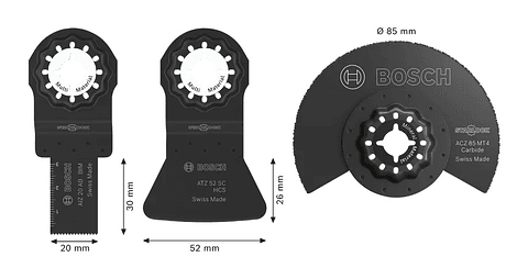 Conjunto para ladrilhos (3 unids) BOSCH 
