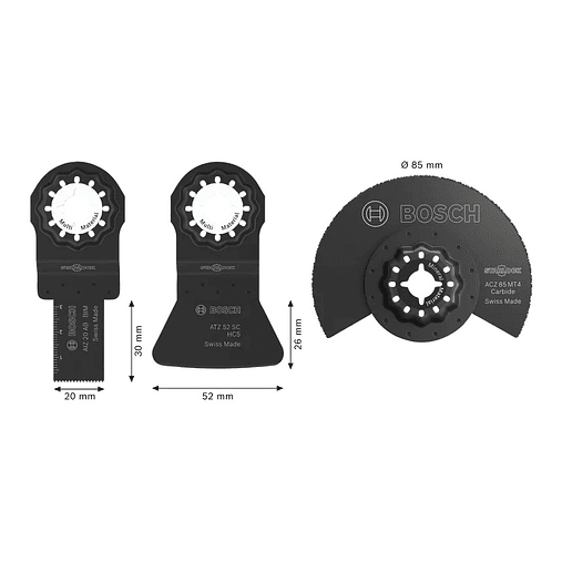Conjunto para ladrilhos (3 unids) BOSCH  2