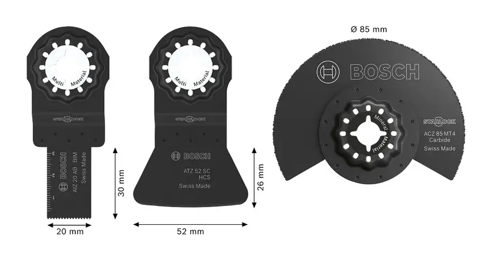 Conjunto para ladrilhos (3 unids) BOSCH  2