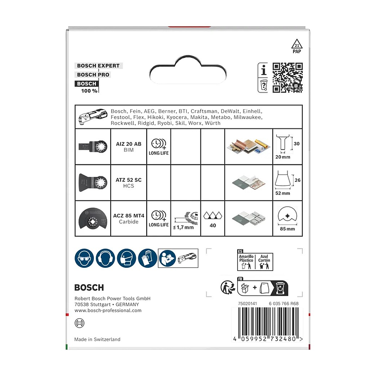 Conjunto para ladrilhos (3 unids) BOSCH  4