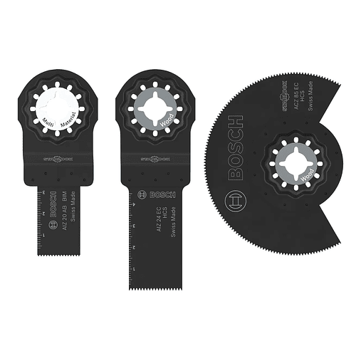 Conjunto de madeira e metal macio (3 unids) BOSCH  1