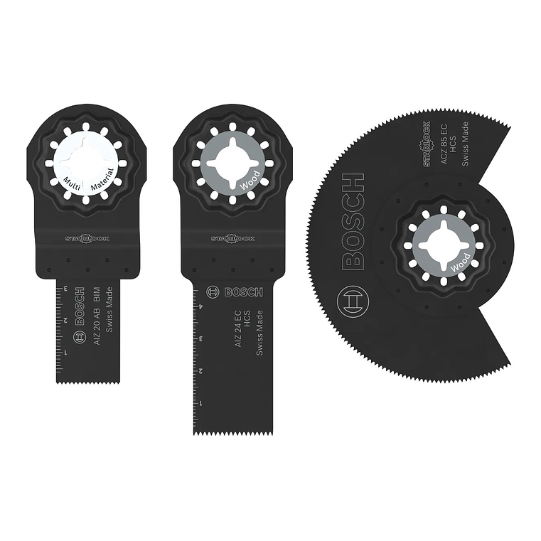 Conjunto de madeira e metal macio (3 unids) BOSCH  1