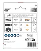 Conjunto de madeira e metal macio (3 unids) BOSCH  - Miniatura 4