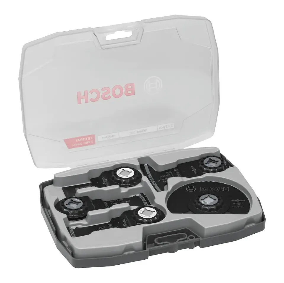 Conjunto para madeira (7 unids) BOSCH  1