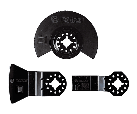 Conjunto básico para azulejo, para multiferramentas, 3 peças BOSCH 