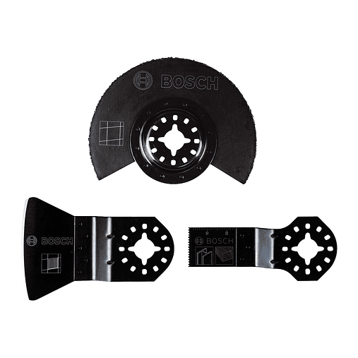 Conjunto básico para azulejo, para multiferramentas, 3 peças BOSCH  1