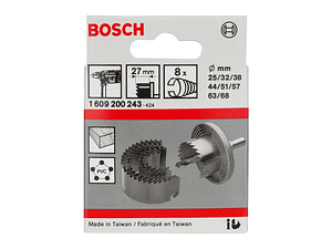 Conjunto de serras craneanas, 8 peças BOSCH 