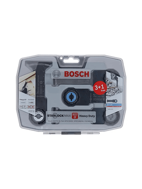 Conjunto Starlock Best of Heavy Duty, 4 peças BOSCH 