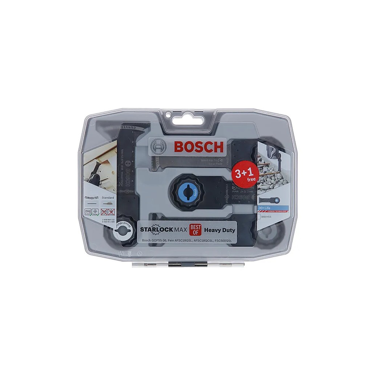 Conjunto Starlock Best of Heavy Duty, 4 peças BOSCH  2