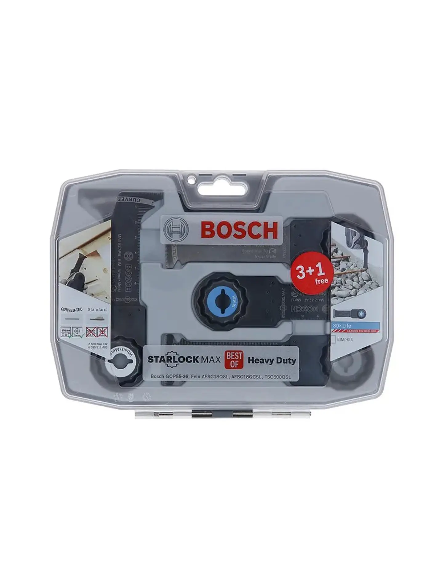Conjunto Starlock Best of Heavy Duty, 4 peças BOSCH  2