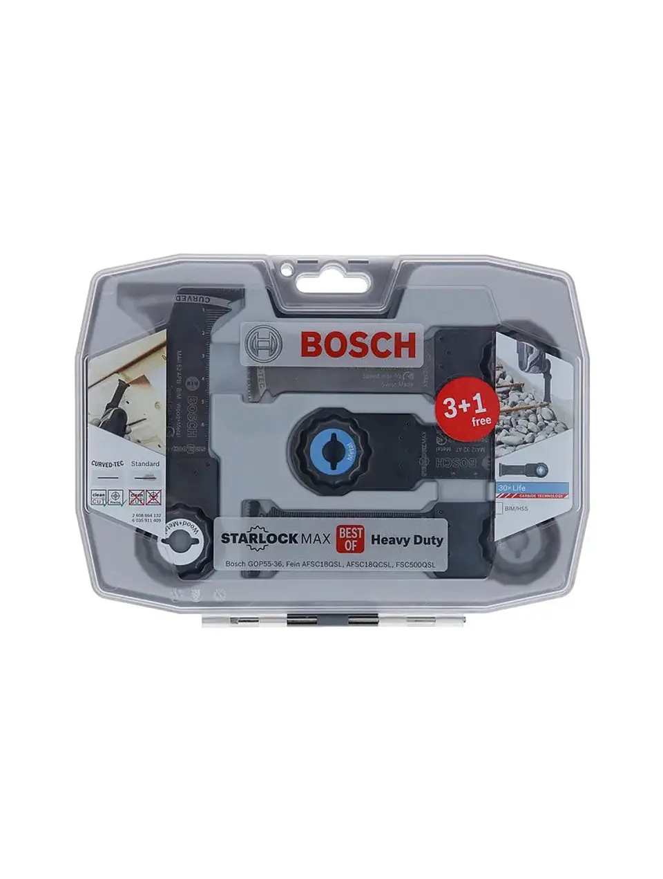 Conjunto Starlock Best of Heavy Duty, 4 peças BOSCH  2