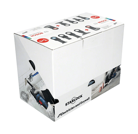 Conjunto para eletricista e trabalhos em cartão-gesso, para multiferramentas, 6 peças BOSCH 