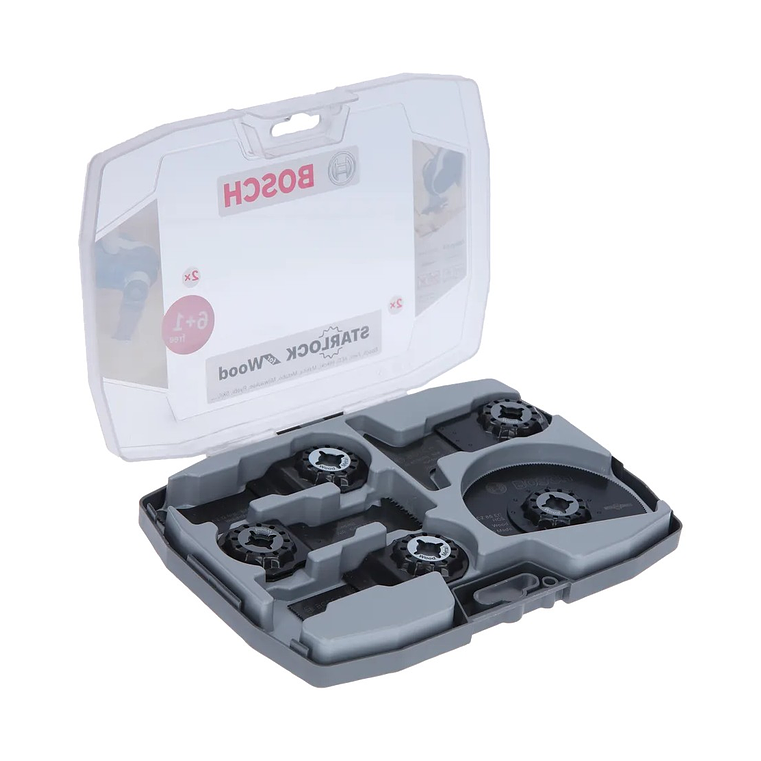 Conjunto para madeira, para multiferramentas, 7 peças BOSCH  1