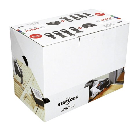 Conjunto para madeira, para multiferramentas, 7 peças BOSCH 