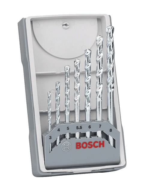 Conjunto de brocas CYL-1 (7 unids) BOSCH 