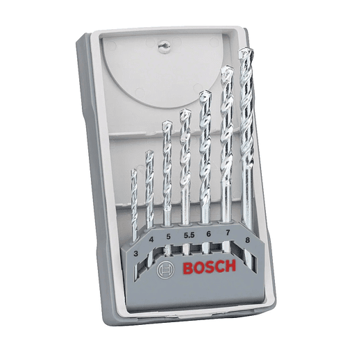 Conjunto de brocas CYL-1 (7 unids) BOSCH  1
