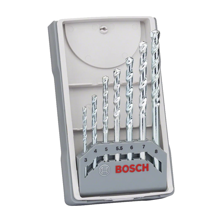 Conjunto de brocas CYL-1 (7 unids) BOSCH  1