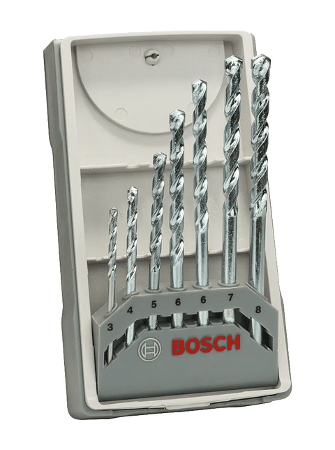 Conjunto de brocas CYL-1 (7 unids) BOSCH
