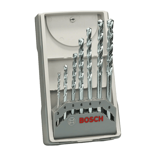 Conjunto de brocas CYL-1 (7 unids) BOSCH 1