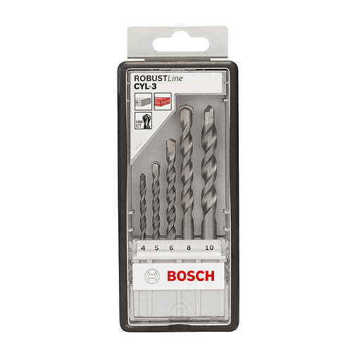 Conjunto de brocas para betão Robust Line (5 unids) BOSCH  2