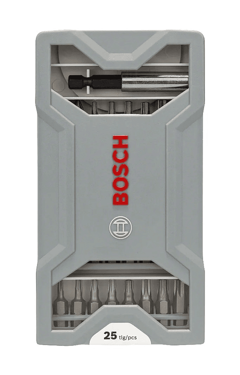 Conjunto de pontas de aparafusadora Extra Hard, Mini-X-Line, 25 peças BOSCH 