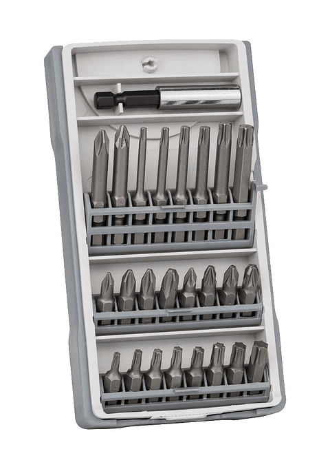 Conjunto de pontas de aparafusadora Extra Hard, Mini-X-Line, 25 peças BOSCH 