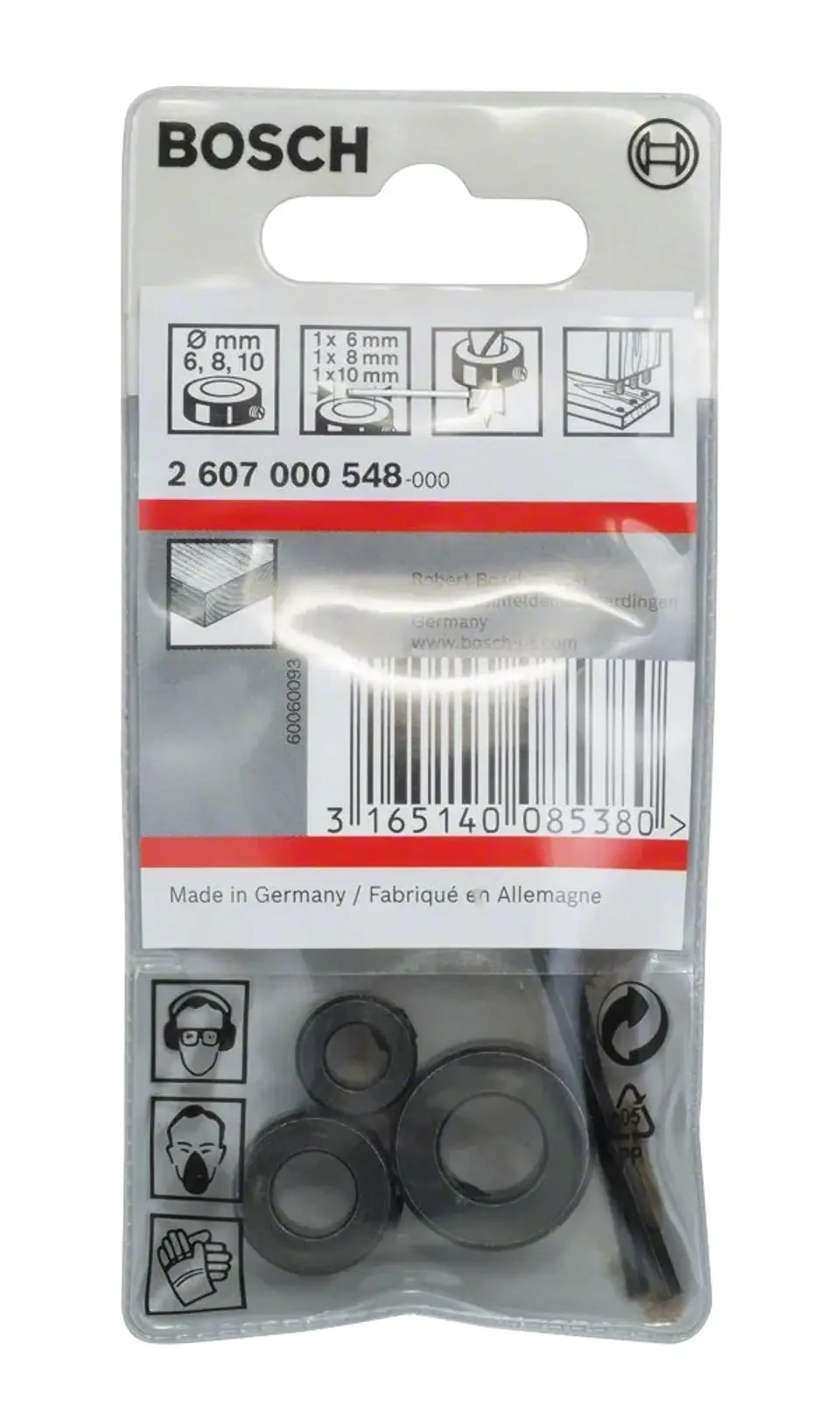 Conjunto de limitador de profundidade, 4 peças BOSCH  2
