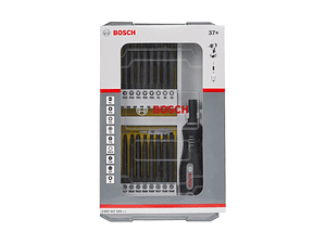Conjunto de pontas de aparafusadora Extra Hard com cabos, 37 peças BOSCH 