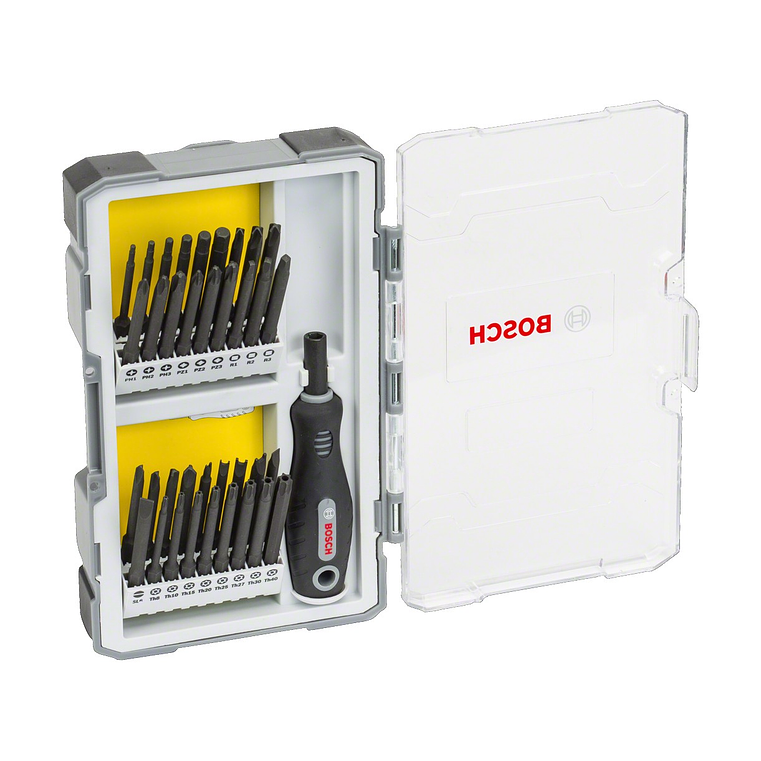 Conjunto de pontas de aparafusadora Extra Hard com cabos, 37 peças BOSCH  1