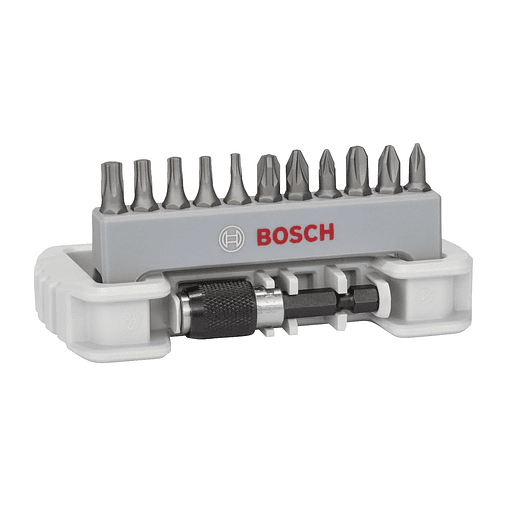 Conjunto Compact de pontas da aparafusadora Extra Hard 11+1 BOSCH  1
