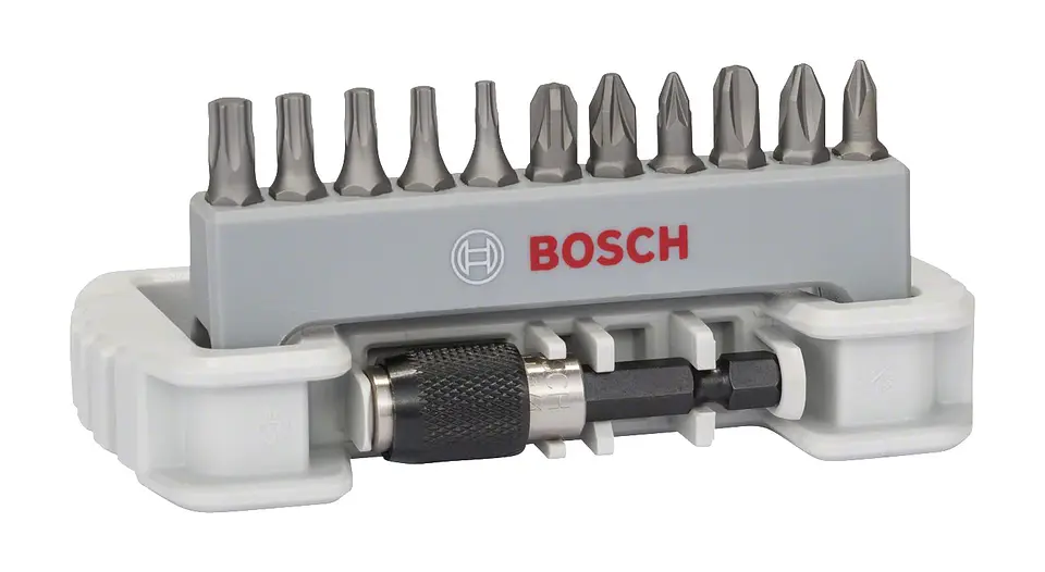 Conjunto Compact de pontas da aparafusadora Extra Hard 11+1 BOSCH  1