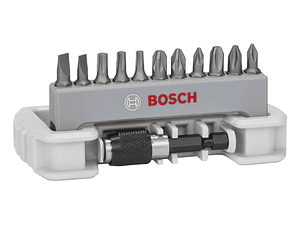 Conjunto Compact de pontas da aparafusadora Extra Hard 11+1 BOSCH