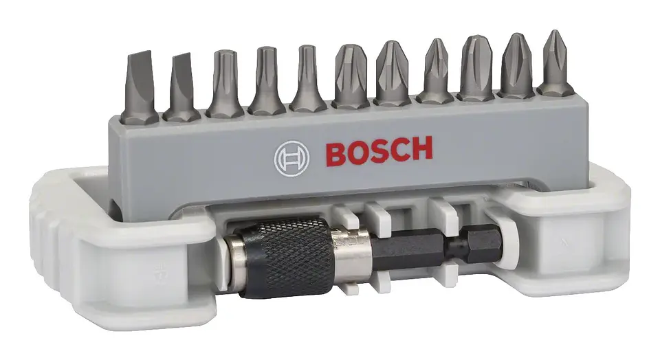 Conjunto Compact de pontas da aparafusadora Extra Hard 11+1 BOSCH 1