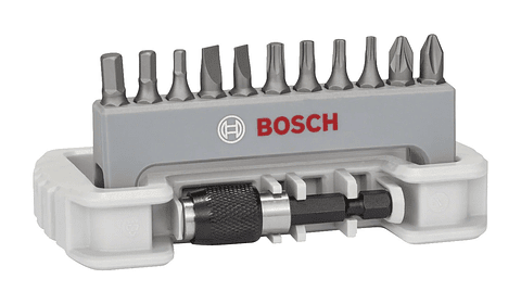 Conjunto Compact de pontas da aparafusadora Extra Hard 11+1 BOSCH