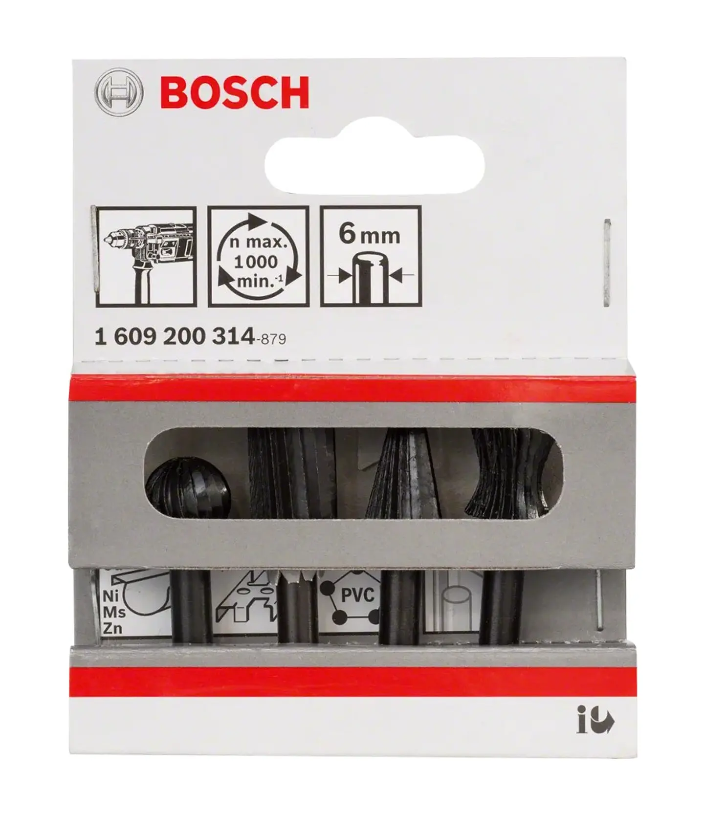 Conjunto de fresas de corte livre, 4 peças BOSCH  2