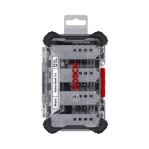 Conjunto de pontas de aparafusar Extra Hard, 50 unid. BOSCH  4