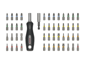 Conjunto de pontas de aparafusar Extra Hard, 50 unid. BOSCH 