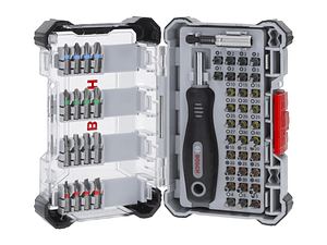 Conjunto de pontas de aparafusar Extra Hard, 50 unid. BOSCH 