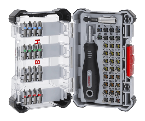 Conjunto de pontas de aparafusar Extra Hard, 50 unid. BOSCH 