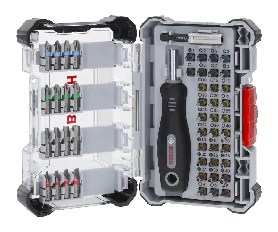 Conjunto de pontas de aparafusar Extra Hard, 50 unid. BOSCH  1