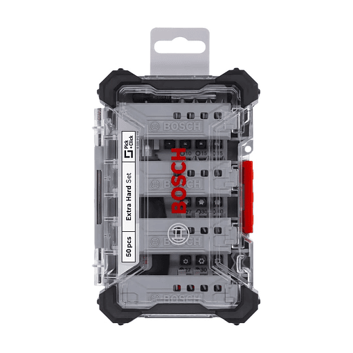 Conjunto de pontas de aparafusar Extra Hard, 50 unid. Expositor BOSCH 4