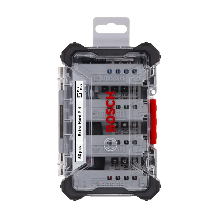 Conjunto de pontas de aparafusar Extra Hard, 50 unid. Expositor BOSCH 4