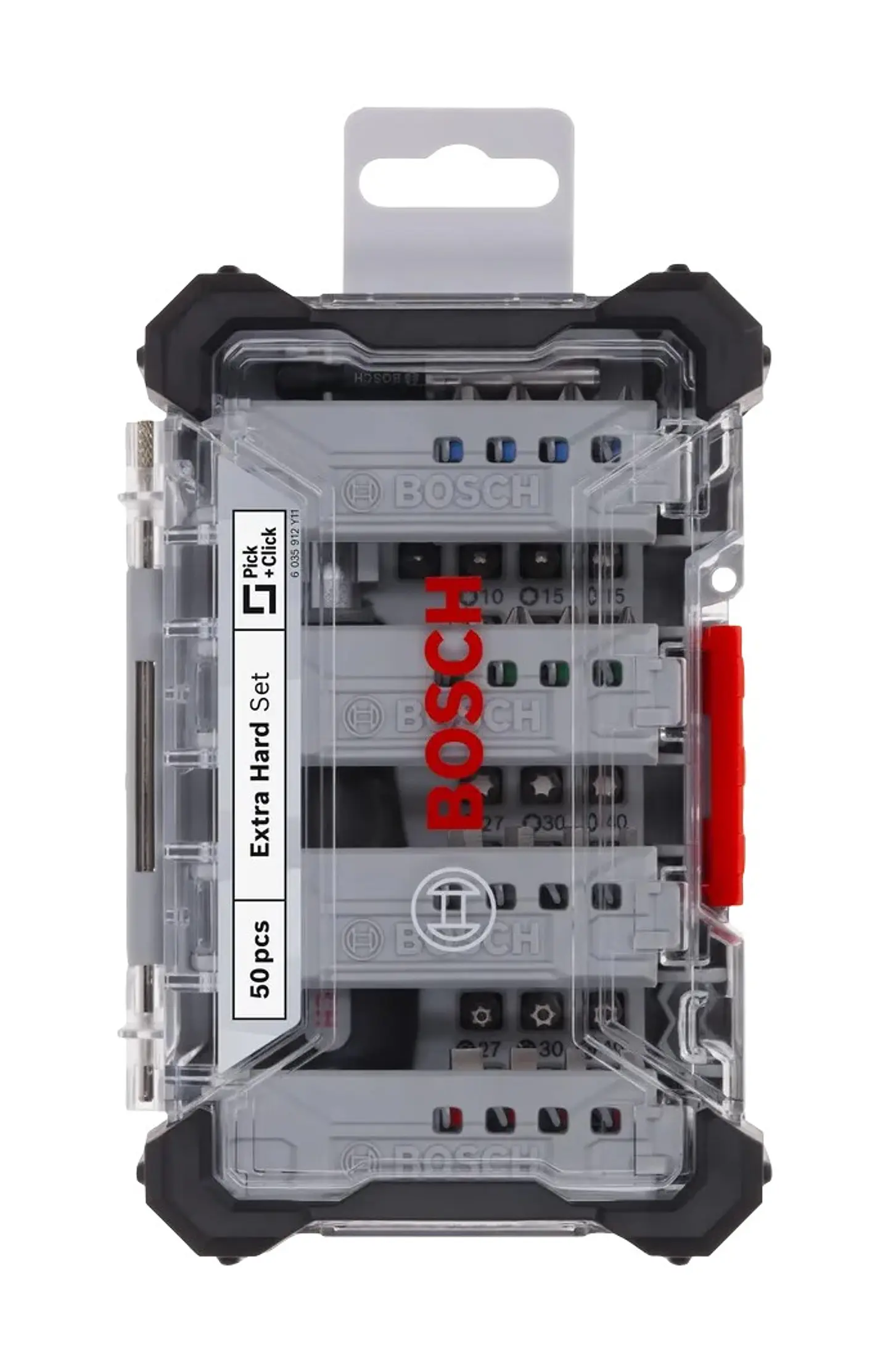 Conjunto de pontas de aparafusar Extra Hard, 50 unid. Expositor BOSCH 4