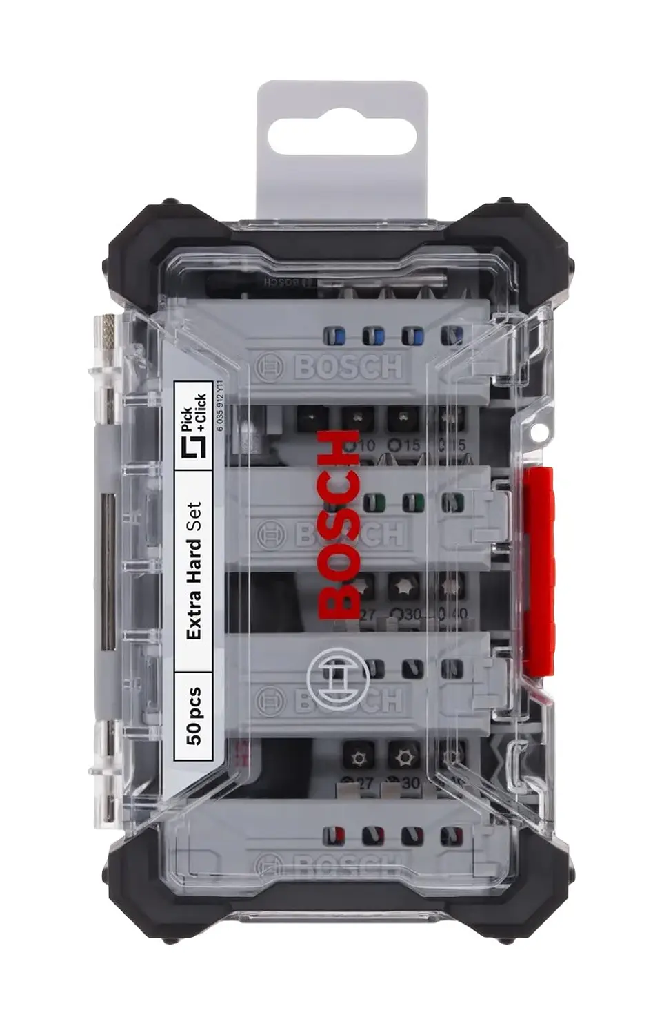 Conjunto de pontas de aparafusar Extra Hard, 50 unid. Expositor BOSCH 4